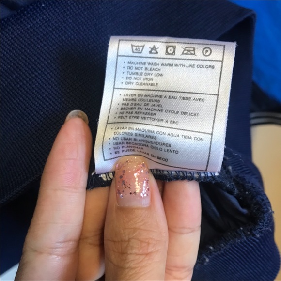 Nike Windbreaker V-Neck Pullover Blue Size 14-16 - Picture 7 of 10